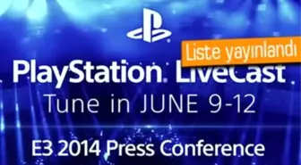 Sony, E3 2014'te Hangi Oyunları Tanıtacak?