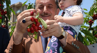 Kiraz Bahçesi'nde Piknik Sezonu Açıldı