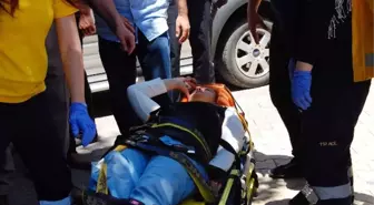Otomobilin Çarptığı Yaya Yaralandı