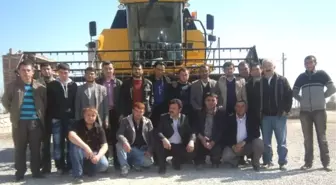 Afyonkarahisar'da Açılan Biçerdöver Operatörü Yetiştirme Kursları Sona Erdi