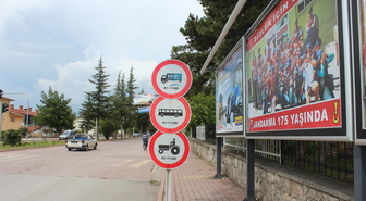 Beyşehir Belediyesi'nden Jandarmaya Bilboardlı Jest