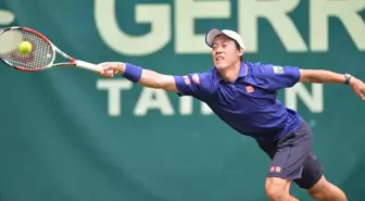 ATP Halle'de Nishikori, Monfils'i Eledi