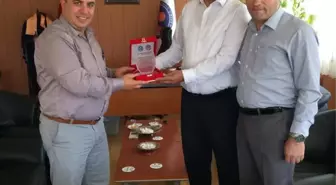 Eski Kelkit Belediye Başkanı Duran'a Plaket Verildi