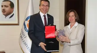 Lüksemburg Büyükelçisi'nden Denizli Büyükşehir Belediyesi'ne Ziyaret