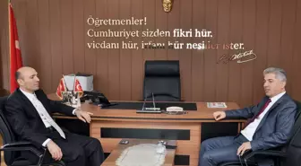 Rektör Günaydın, Şahinkaya'yı Ziyaret Etti