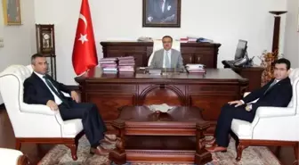 Vergi Denetim Kurulu Başkanlığından Valiye Ziyaret