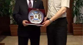 Albay Şahin'den Vali Başköy'e Veda Ziyareti