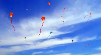 Rengarenk Uçurtmalar Fethiye Semalarını Süsledi