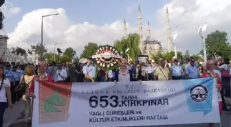 653'üncü Tarihi Kırkpınar Etkinlikleri Edirne'de Başladı