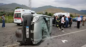 Erzincan'da Trafik Kazası: 7 Yaralı