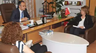 Alinur Başkan Bursa Peyzaj Mimarları Odasını Kabul Etti