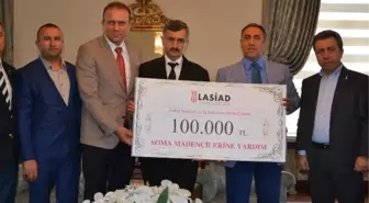 Lasiad'dan Soma Madencilerine Yardım