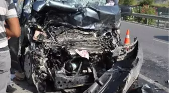 Transporter Su Tankerine Çarptı: 1 Yaralı