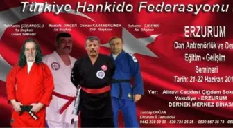 Türkiye Hankido Federasyonu Antrenör ve Denklik Semineri Erzurum'da Yapılacak