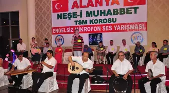 Alanya'da Engelsiz Mikrofon Ses Yarışması