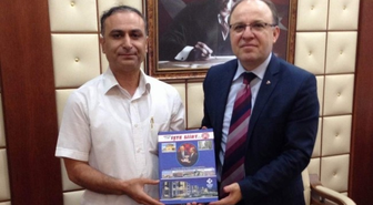Valiye Menengiç Kahvesi ve Perde Pilav Tenceresi Hediye Edildi
