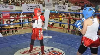 Kickboks Türkiye Şampiyonası'nın İlk Gününde Gaziantep Şampiyon Çıkardı