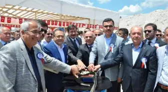 Dursunbey'de Et İşleme Tesisinin Temeli Atıldı