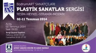 Bodrum Art Sanatçılarından Plastik Sanatlar Sergisi