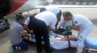 UEFA Eski Yöneticisi Ambulans Uçakla Ülkesine Gönderildi