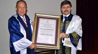 İsmail Akçura'ya Cbü'den Fahri Doktora Unvanı