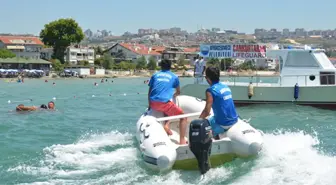 Büyükçekmece'de Nefes Kesen 'Boğulma' Tatbikatı