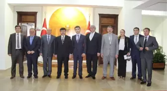 Vali Öz'e Kuzey Osetya Heyeti'nden Ziyaret