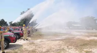 Mersin'de Yangın Tatbikatı Nefes Kesti