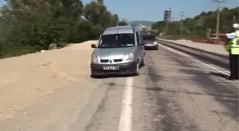 Trafik polislerinden sürücülere 'boğulma' uyarısı -