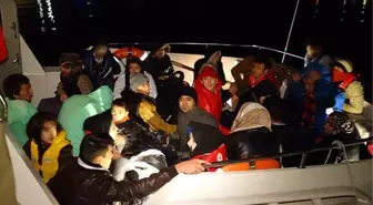 Ayvacık'ta Afgan Uyruklu 45 Kaçak Yakalandı