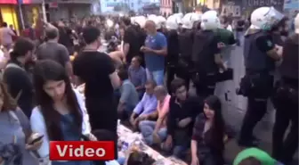 Beyoğlu'nda Gergin Anlar