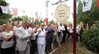 Karşıyaka Ekrem Bulgun Parkı Açıldı