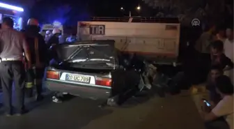 Denizli'de trafik kazası: 2 ölü, 1 yaralı