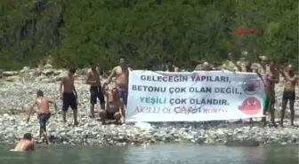 Kissebükü Koyu Betonlaşmasın Protestosu