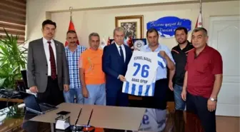 Emniyet Müdürü Babal Arasspor'un Fahri Başkan Oldu
