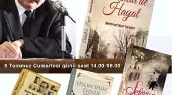 Edebiyatçı Mehmet Nuri Yardım'dan İmza Günü