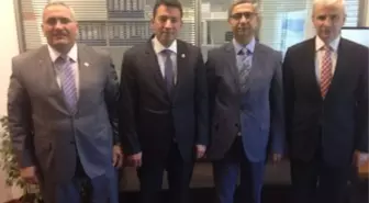 Mesiad Başkanı Velioğlu ve Başsavcı Yılmaz'dan Ulupınar'a Ziyaret