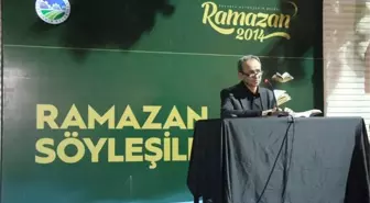 Ramazan Söyleşileri Yazar Yalsızuçanlar'ın Katılımıyla Devam Etti