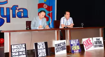 Trabzon'da 'Şike Paneli' Yapıldı