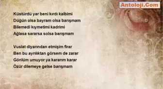 Aşık Feymani (Osman Taşkaya) - Barışmam