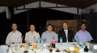 Beyşehir Emniyet Müdürü Macit'e Veda Yemeği