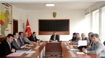 Bilecik'te İl Encümeni Toplantısı