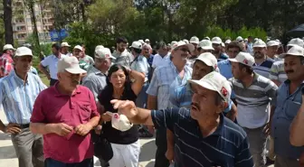 Muz Üreticilerinden 'Su Tutma' Protestosu
