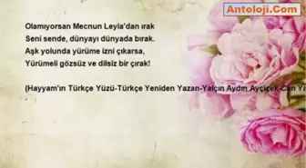 Ömer Hayyam - 14 Nolu Rubai