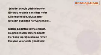 Salih Kozan - Çanakkale
