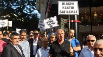 2 CHP'li Vekillerin de Katıldığı Ulaşım Eylemine Biber Gazlı Müdahale