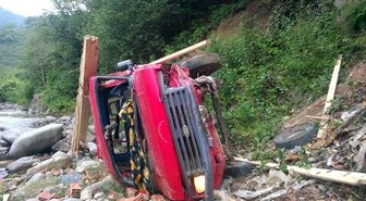 Giresun'da Trafik Kazası: 1 Ölü, 1 Yaralı