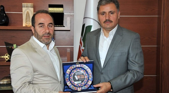 İhh Heyetinden Başkan Ahmet Çakır'a Ziyaret