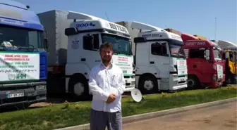 İhh'nın Suriye'deki Kürtlere Gönderdiği Yardım Tır'ları 5 Gündür Sınırda Bekliyor