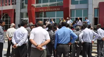 Muhtarlar Vedaş'ı Protesto Etti